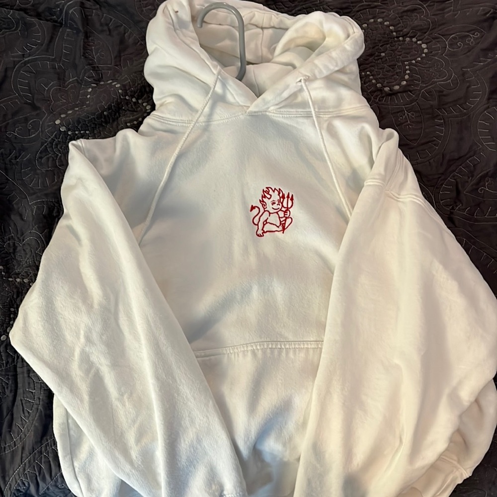 Brandy Melville devil hoodie